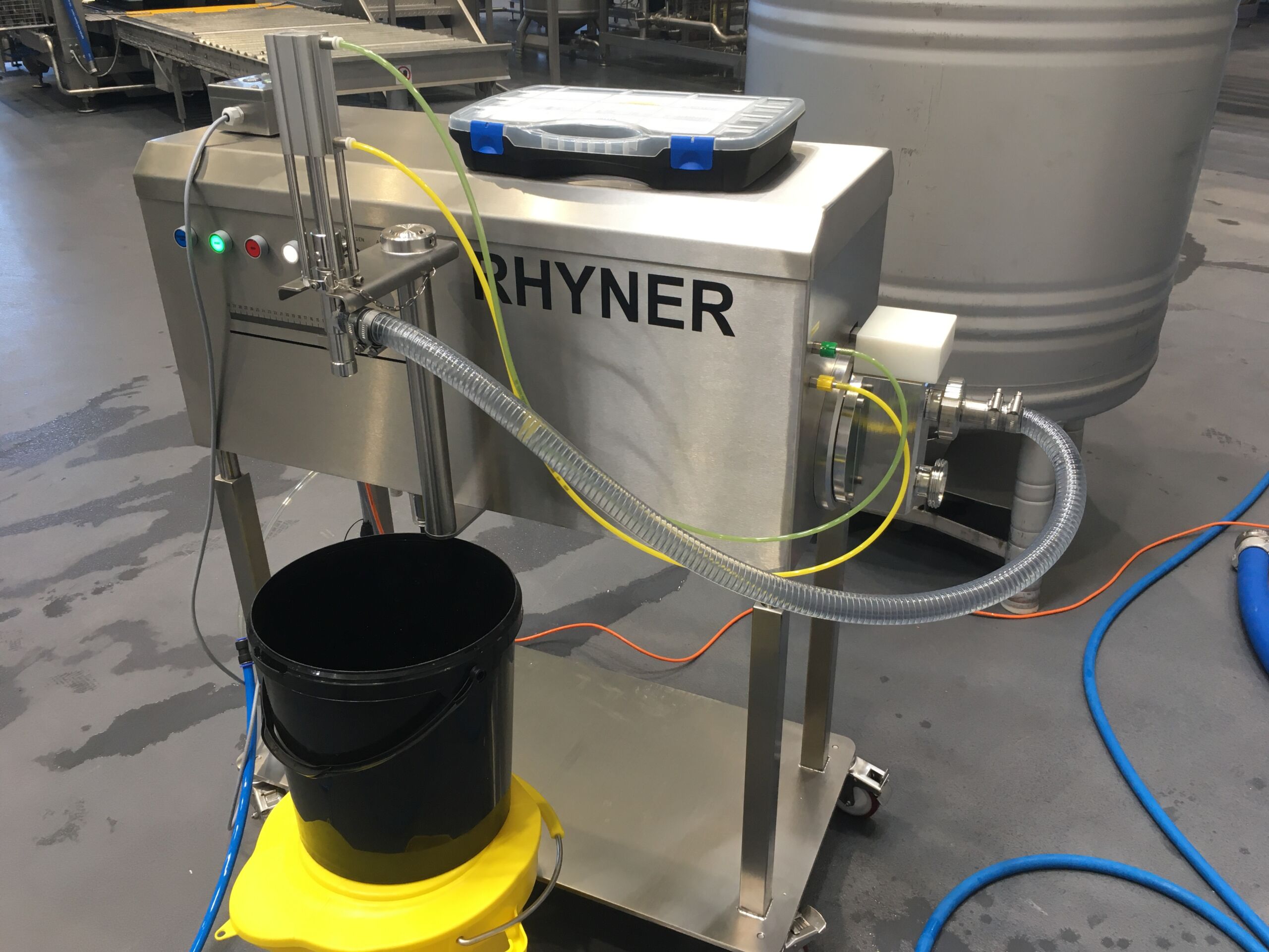 RHYNER 5 Liter Abfüllmaschine