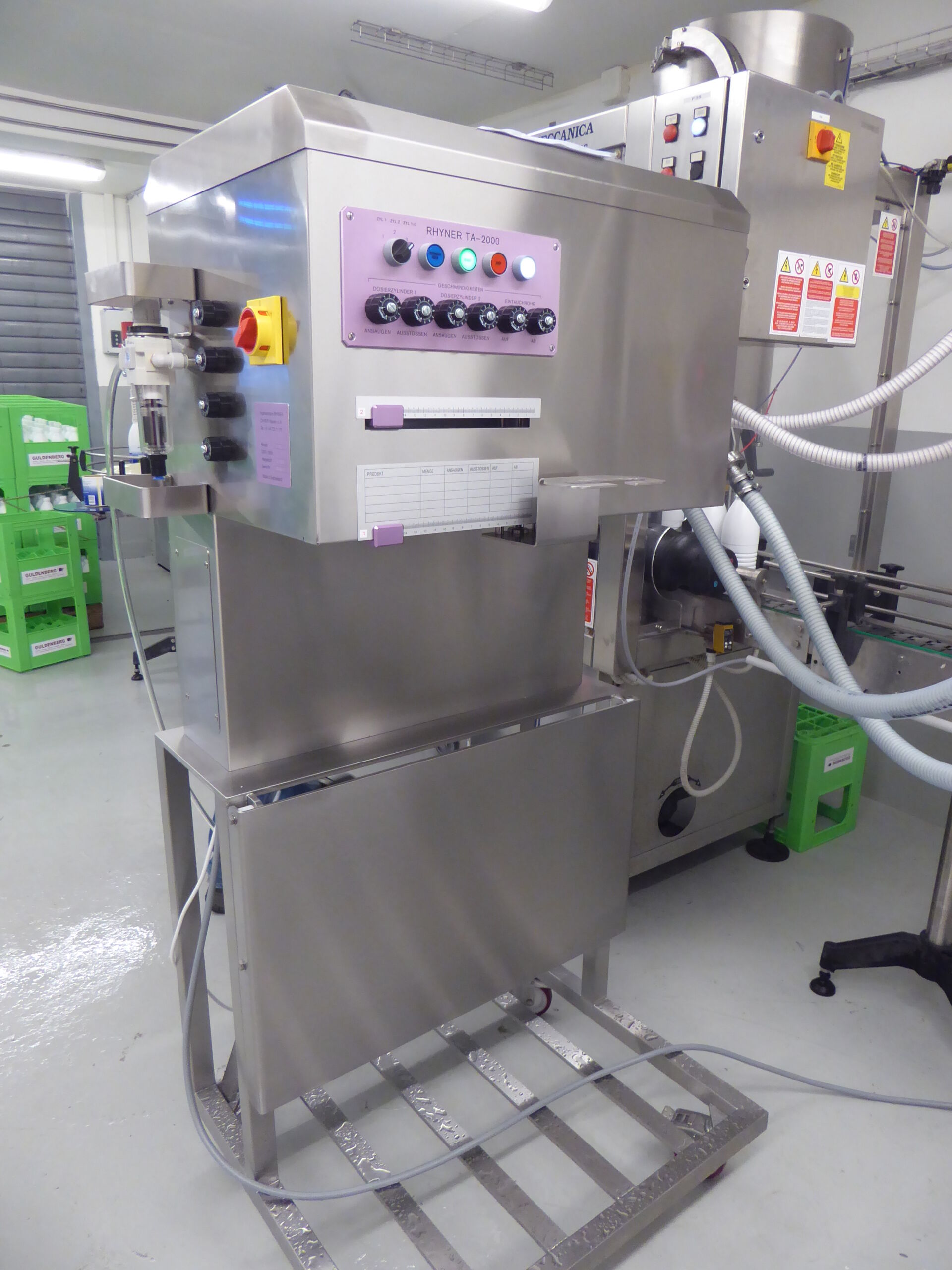 Tischabfüllmaschine RHYNER TA-2000