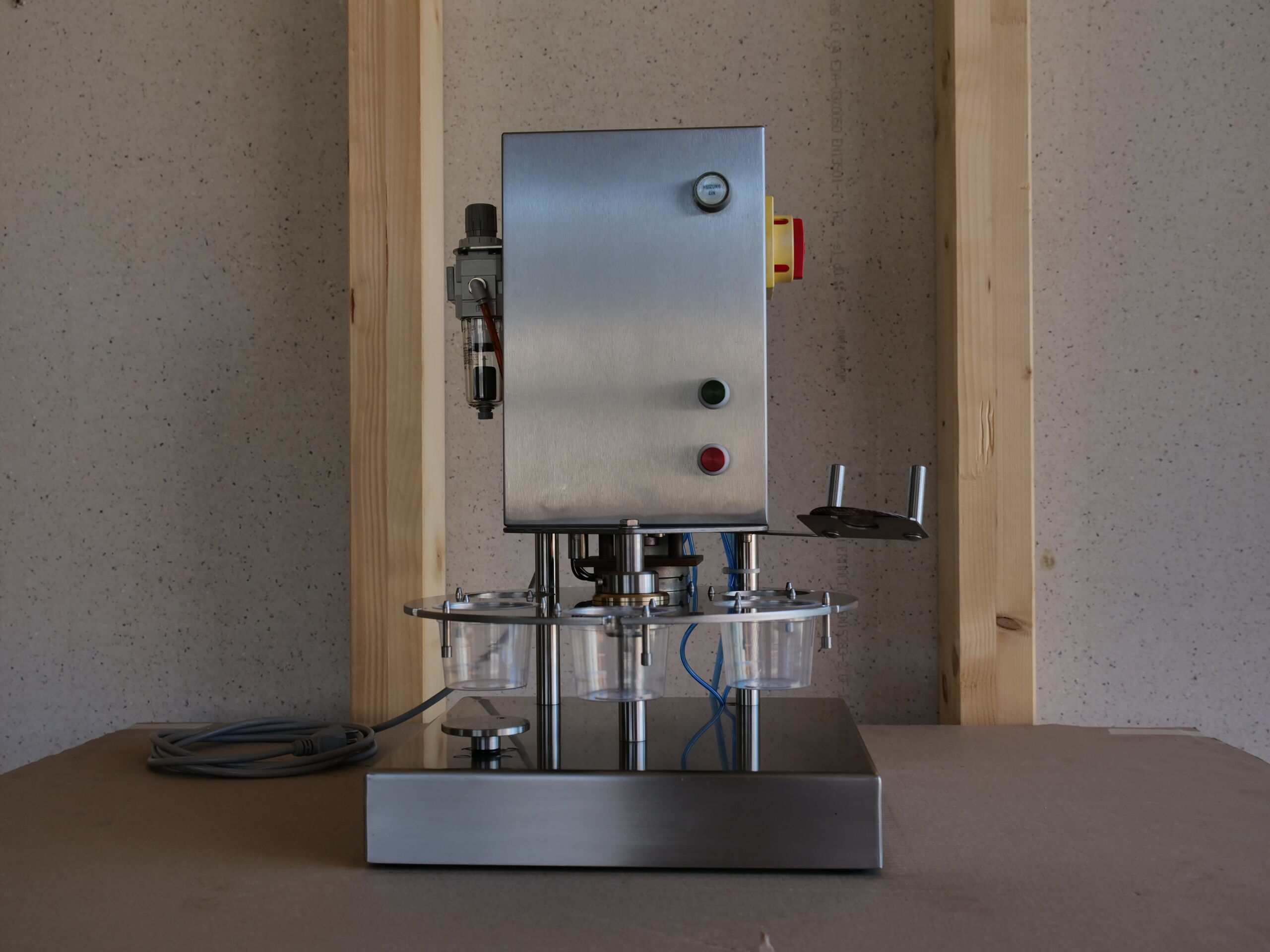 RHYNER Becherschweissgerät komplett → RHS Innovation GmbH RHYNER Becherschweissgerät komplett