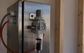 Webseite_P1010639 → RHS Innovation GmbH Detailaufnahme Kompressor-Luftfilter