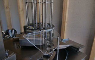 RHYNER Becherabfüllmodul Detailaufnahme → RHS Innovation GmbH RHYNER Becherabfüllmodul Detailaufnahme